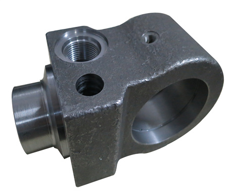 Hydraulic cylinder head of tipper