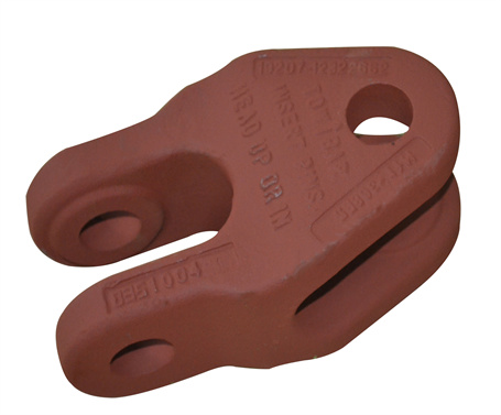 Clevis for armored car