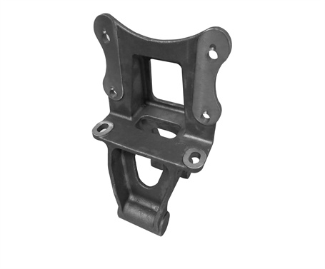 Plate spring bracket of truck