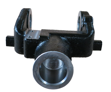 Control shaft support of forklift