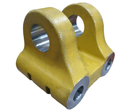 Yoke anchor of construction equipment