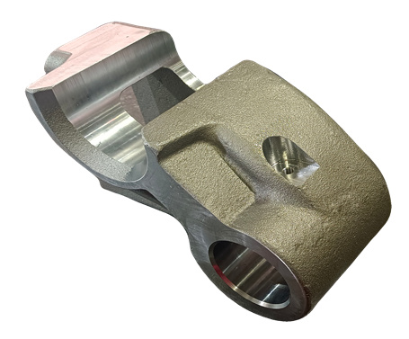 Tipping frame hinge of loaders